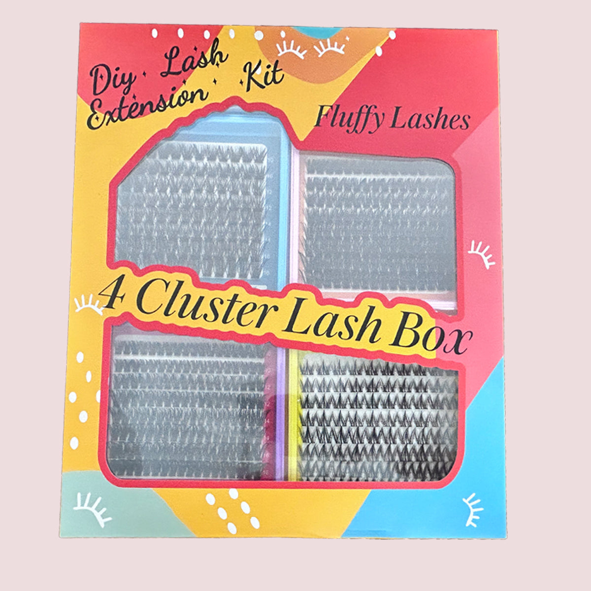4-Tray Professional Cluster Lash Kit