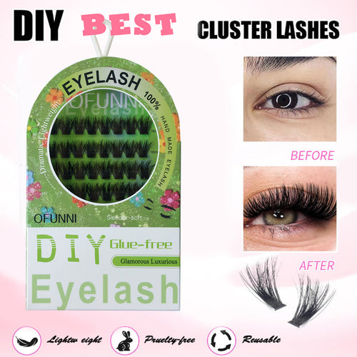 Dramatic Cat Eye Cluster Lash Kit